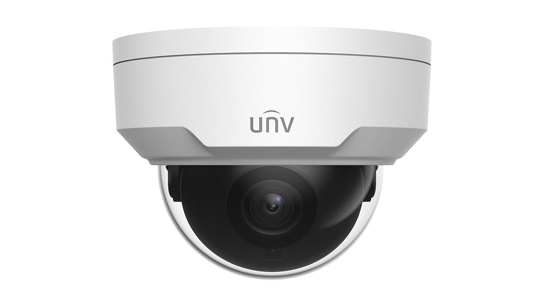 Видеокамера IP купольная антивандальная, 1/2.8" 2 Мп КМОП @ 30 к/с, ИК-подсветка до 30м., LightHunter 0.001 Лк @F1.6, объектив 4 мм, WDR, 2D/3D DNR, Ultra 265, H.265, H.264, MJPEG, 3 потока, аудио вход/выход, тревожный вход/выход, Ultra motion detection(U фото 1