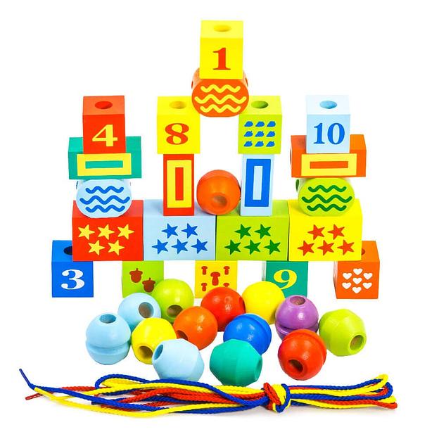 «Конструктор Шнуровочка» 35 деталей фото 1