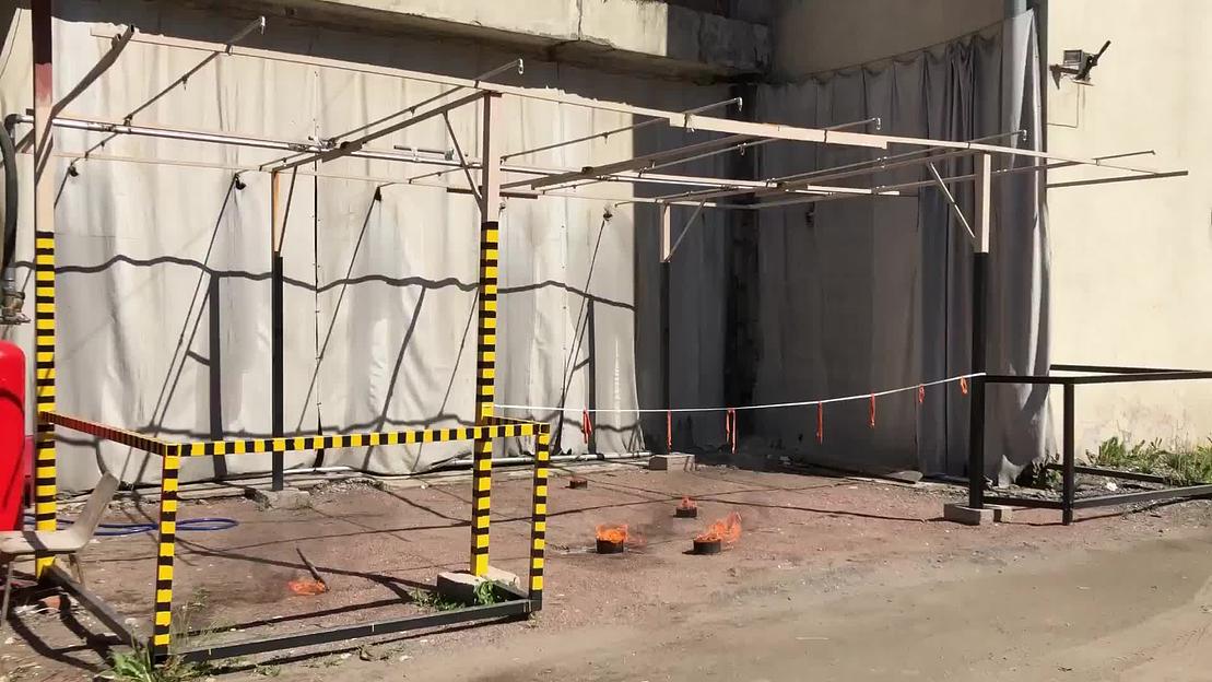 Модульная установка пожаротушения тонкораспылённой водой МУПТВ 100-Г-ВД фото 2