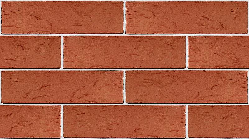 Кирпич лицевой одинарный фактурный «Москва» (Красный) Лофт фото 2