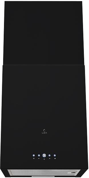 Вытяжка каминная Lex Mono 400 черный управление: кнопочное (1 мотор) фото 1