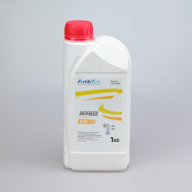 ArtikYeti Antifreeze Ultimate G12+ желтый 1кг фото 1