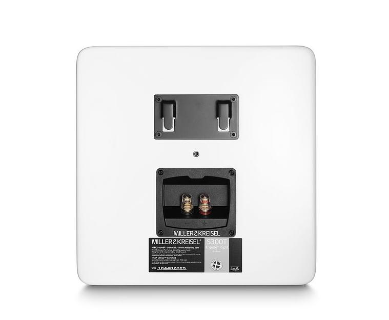 Настенные тыловые трипольные акустические системы Miller & Kreisel® S300T. Цвет: Белый матовый. Пара. фото 3