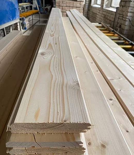 Имитация бруса ель 20х137 фото 1