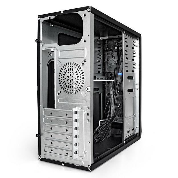 EX278394RUS Корпус Miditower ExeGate CP-603 (ATX, CPU 140mm, VGA 210mm, без БП, 2*USB+2*USB3.0, аудио, черный) (108196) фото 3