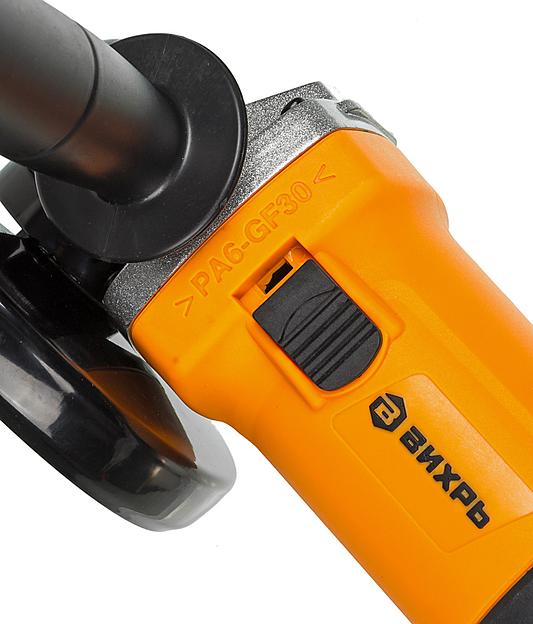 Углошлифовальная машина Вихрь УШМ-125/1100Э 1100Вт 11000об/мин рез.шпин.:M14 d=125мм фото 7