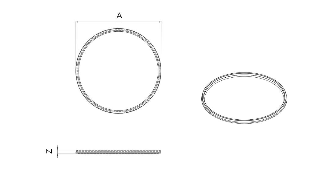 Крышка на пластиковую банку КР 137-В фото 1