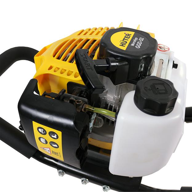 Мотобур Huter GGD-52 2-х такт. 1400Вт 1.9л.с. 52см3 8700об/мин (70/13/1) фото 4