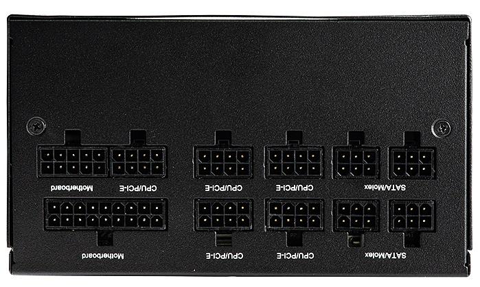 Блок питания Chieftec CHIEFTRONIC PowerUp GPX-850FC (ATX 2.3, 850W, 80 PLUS GOLD, Active PFC, 120mm fan, Full Cable Management, LLC design) Retail (GPX-850FC) фото 4