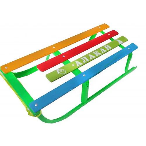 Санки детские спортивные АЛАҚАЙ, без спинки и ручки фото 1