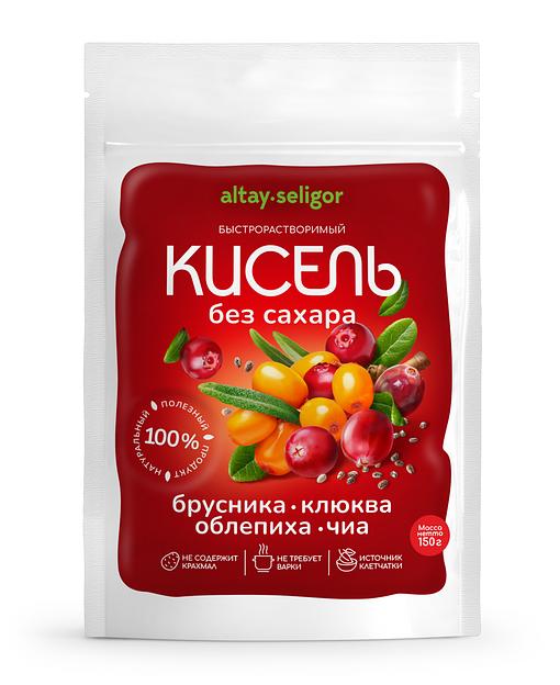 Кисель без сахара Алтай-Селигор «Сибирские ягоды» 150 г, опт фото 1
