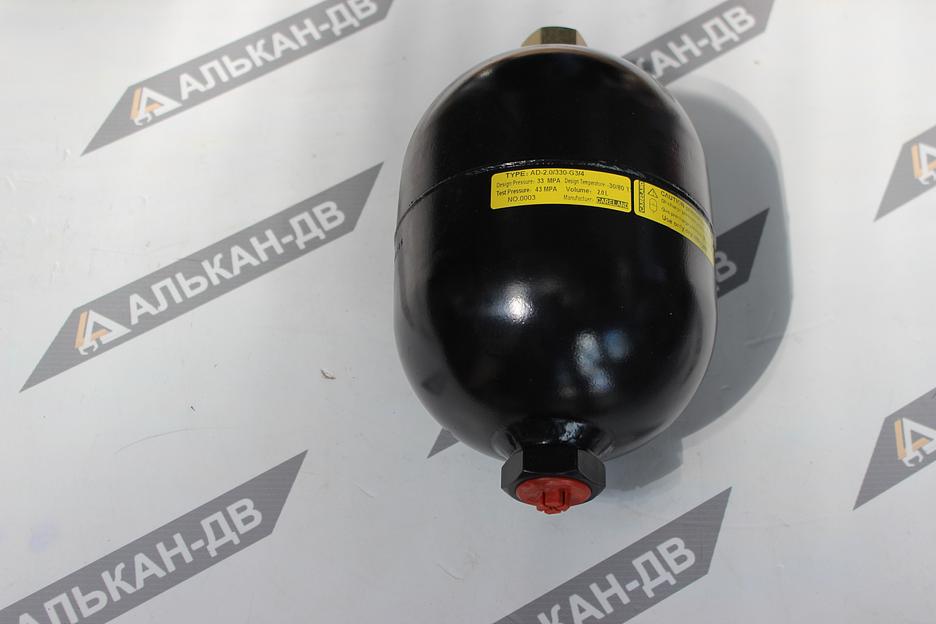 Гидроаккумулятор AD 2 л 33 МПа G 3/4C фото 1