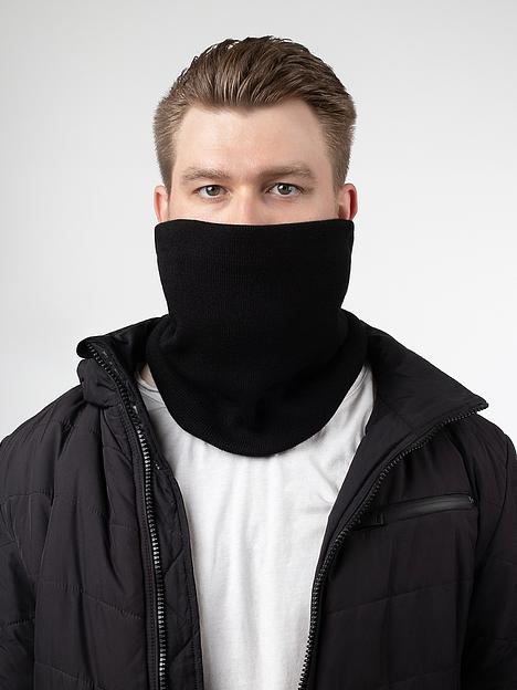 Снуд черный фото 1