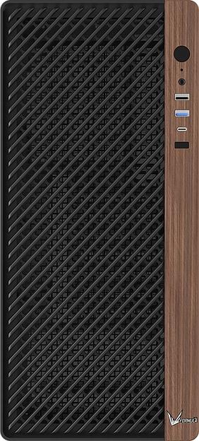 Корпус Formula TimberLine T2 черный без БП mATX 4x120mm 1xUSB2.0 1xUSB3.0 1xUSB3.1 audio bott PSU фото 2