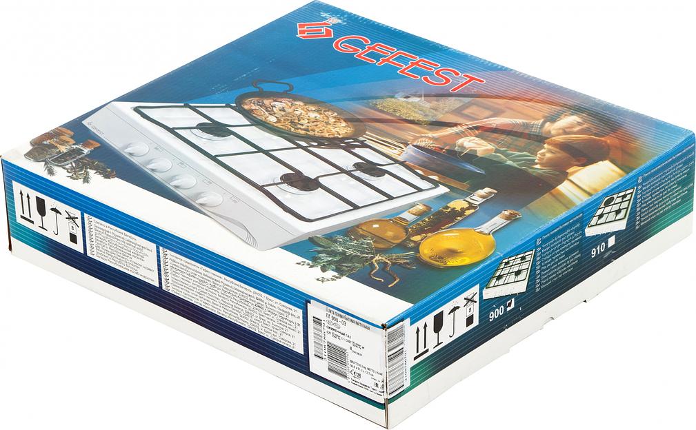 Плита Газовая Gefest ПГ 900-03 белый эмаль (настольная) фото 10