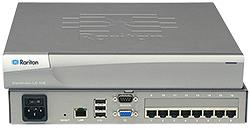 8-портовый KVM-over-IP переключатель DLX2-108, 1 удаленный, 1 локальный пользователь, Virtual Media, один блок питания фото 1