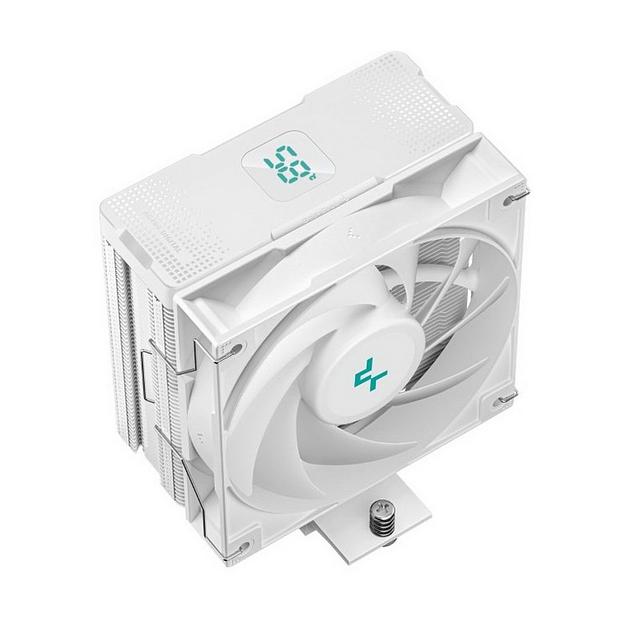 Вентилятор для процессора DeepCool AK400 DIGITAL WH Socket 1700/115X/1200/AM5/AM4, 120mm, 2100rpm, 31.6 дБА, 220W, PWM 4-pin, Al-Cu (R-AG400-WHNDMN-G- фото 4