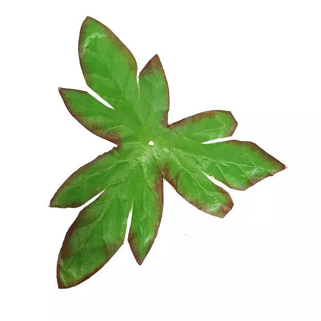 Лист не собран Три-тройной большой (9-конечный) свет+кант LV-023 21см (672 шт/кг) фото 1