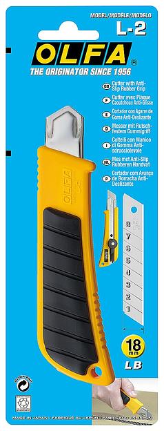 OLFA 18 мм, с выдвижным лезвием, нож (OL-L-2) фото 4