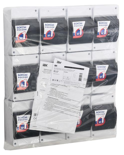 Щит распределительный IEK MKP42-N-04-30-12 КМПн 2/4 96мм 83мм 146мм 230B пластик (упак.:1шт) фото 2
