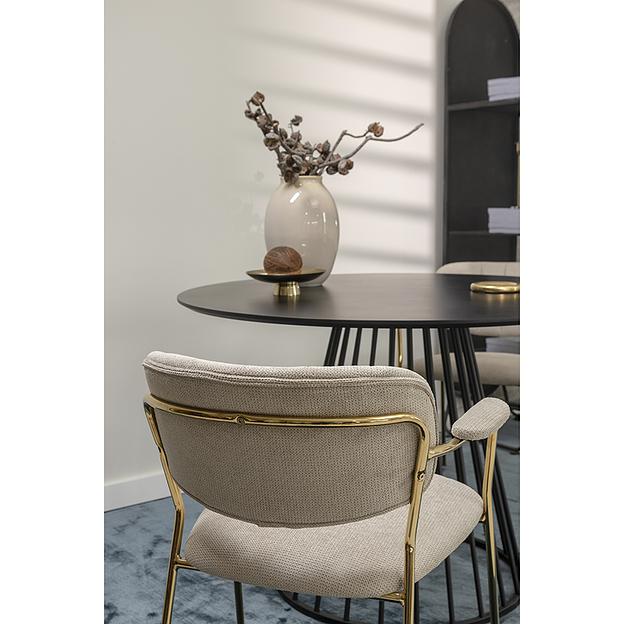 Стул Eirill, шенилл, серый фото 3