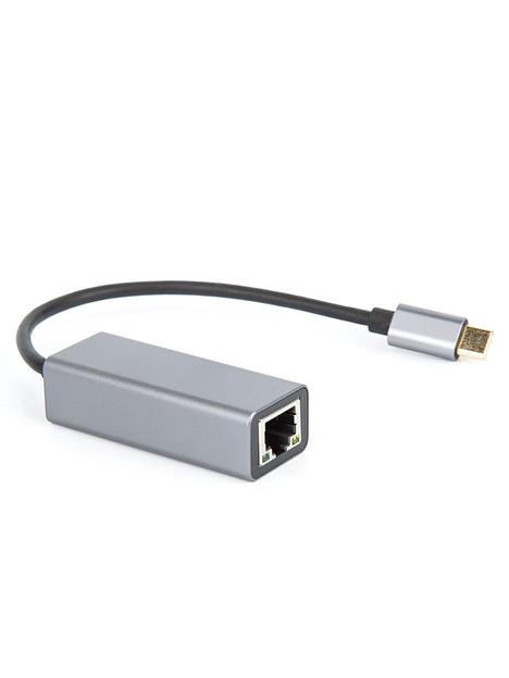 Кабель USB-C TO RJ45 0.15M DU320M VCOM фото 1