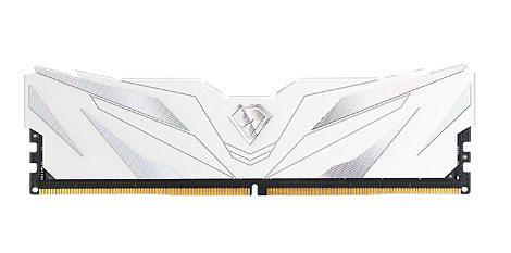 Оперативная память Netac Shadow II 8GB DDR5-4800 (PC5-38400) C40 White 40-40-40-77 1.1V Memory module (NTSWD5P48SP-08W) фото 1