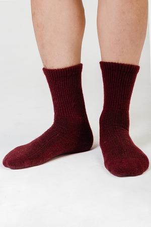 Носки шерстяные TOD Оймс цвет бордовый фото 1