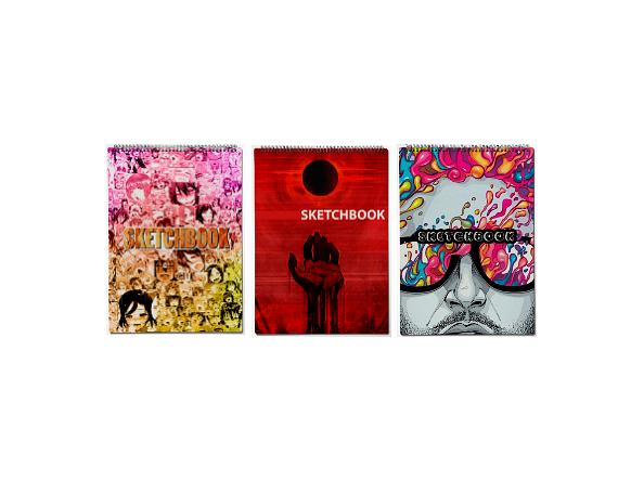 Скетчбук А4 (множество рисунков), опт фото 1