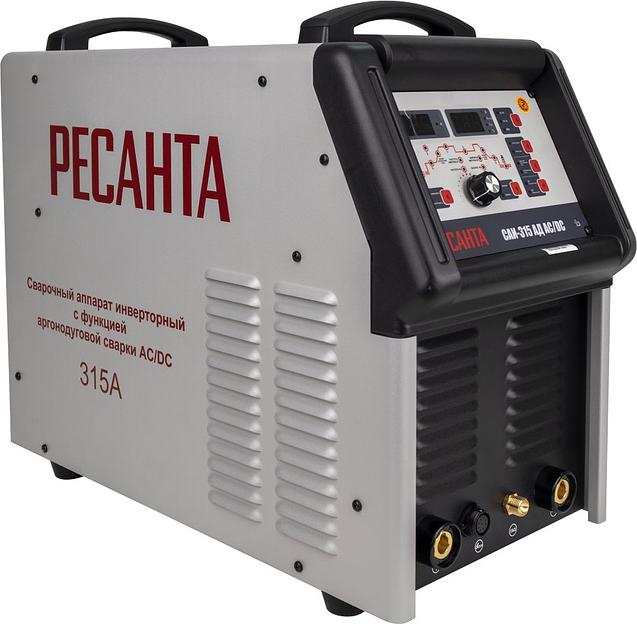 Сварочный аппарат Ресанта САИ-315АД инвертор MMA DC/TIG DC 13.8кВт фото 1