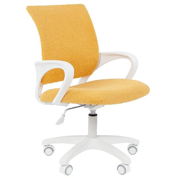 Кресло Chairman Kids 103 Россия ткань В лимон, белый пластик LT (7198247) фото 1