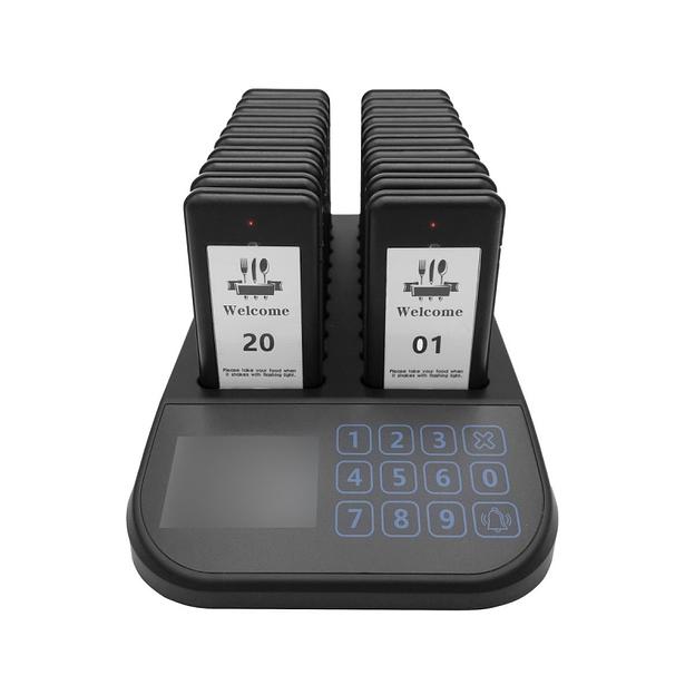 Система из 20 пейджеров Radiosync W2270, черная фото 3