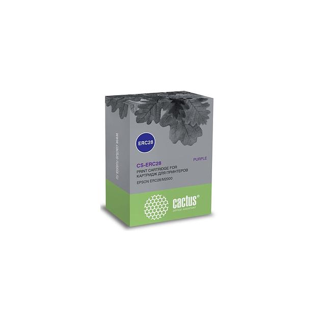 Картридж Cactus CS-ERC28, фиолетовый / 12.7мм, 3.1м ( CS-ERC28 фото 1