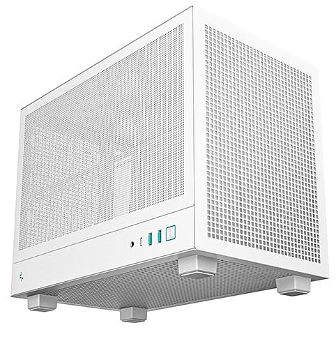 Компьютерный корпус Deepcool CH160 MESH WH без БП, белый, MINI-ITX фото 2