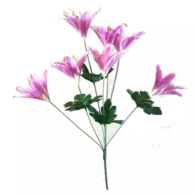 Букет с лилиями 7 голов 42см 386-622 фото 8