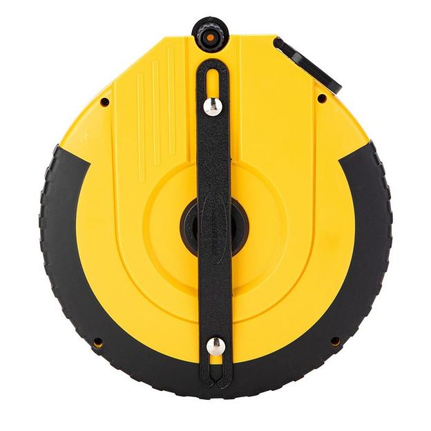 Измерительный и разметочный инструмент Deli Мерная лента Deli DL9850ZY 50м x 14.5мм, ударопрочный корпус, полотно из стекловолокна и ПВХ фото 6