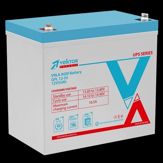 Аккумулятор GPL 12-55 ОПТ фото 1