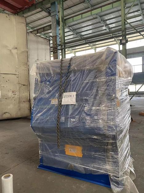 Дробемет барабанного типа с ленточным транспортером Q3210, серия Проф фото 8