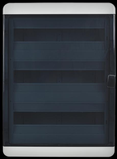 Корпус пластиковый КМПн-54 IP65 черн. прозр. дверь TEKFOR IEK TF5-KP72-N-54-65-K03-K02 фото 2