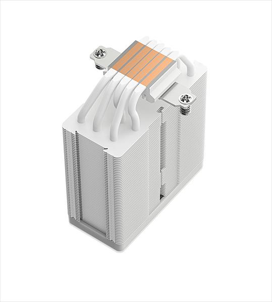 Кулер для процессора DEEPCOOL AG500 WH ARGB V2 белый 120мм алюминий+медь 1850rpm 29.4db 4-pin 240W 155мм фото 6