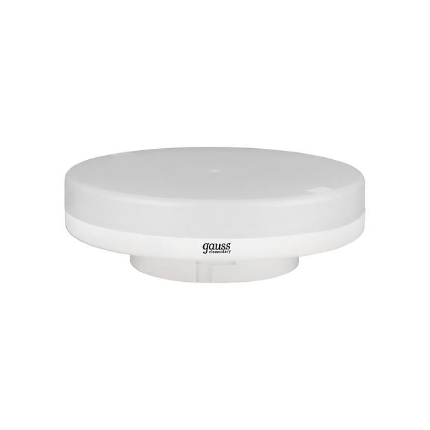 GAUSS 83826 Светодиодная лампа LED Elementary GX53 6W 460lm 4100K 1/10/100 0 фото 3