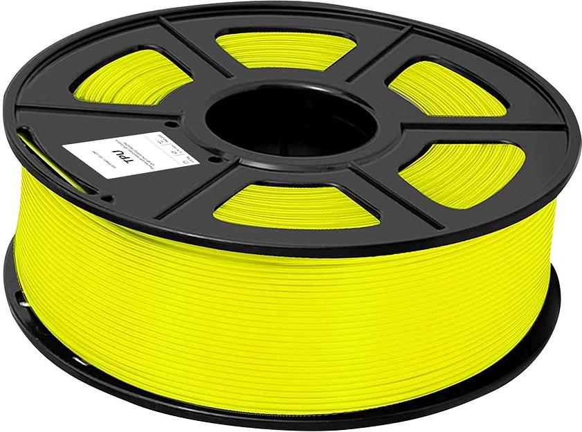 Пластик для принтера 3D Cactus CS-3D-TPU-0.8KG-YELLOW TPU d1.75мм 0.8кг 1цв. фото 2