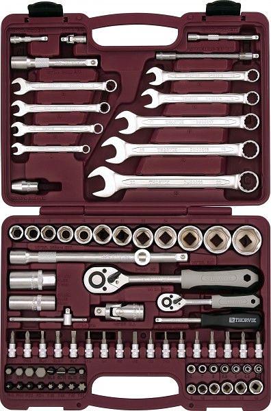 Набор инструментов Thorvik UTS0082 82 предмета (жесткий кейс) фото 1
