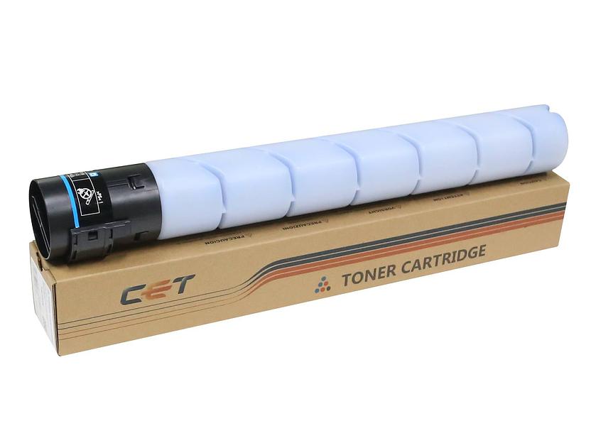 Тонер-картридж для KONICA MINOLTA Bizhub C227/C287 Cyan (NF8) 467г, 21000 стр. (A8K3430/A8K3450/TN-221C) CET фото 1