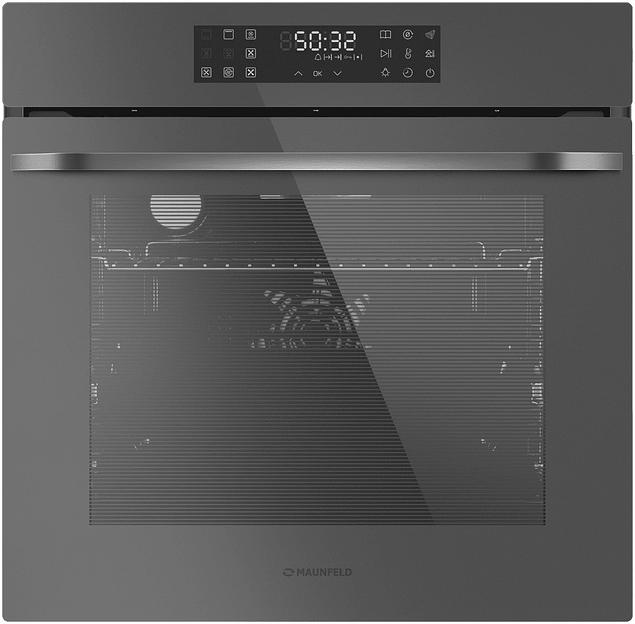 Духовой шкаф Электрический Maunfeld EOEH7614DGR темно-серый фото 1