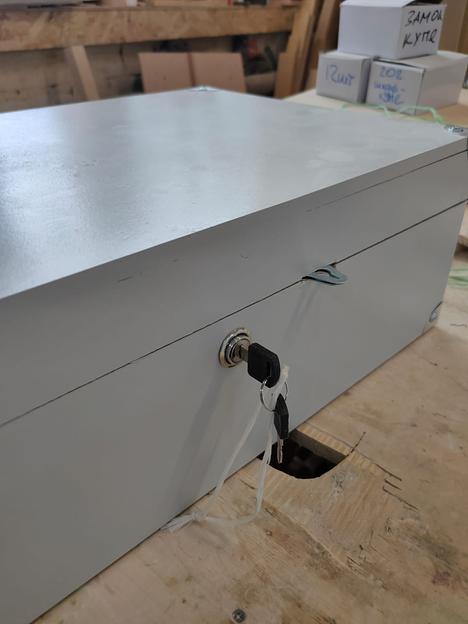 Деревянные запирающиеся ящики (ЗИП) любого размера, с окрашиванием на заказ, опт фото 7