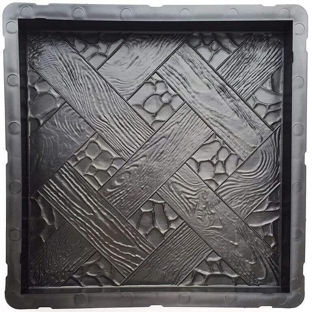 Формы тротуарной плитки размер ялта 30×30×3 см опт фото 1