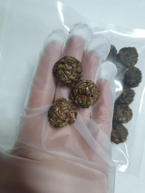 Лакомство рубец/мясо, семена льна BuckDog, 45 г фото 1