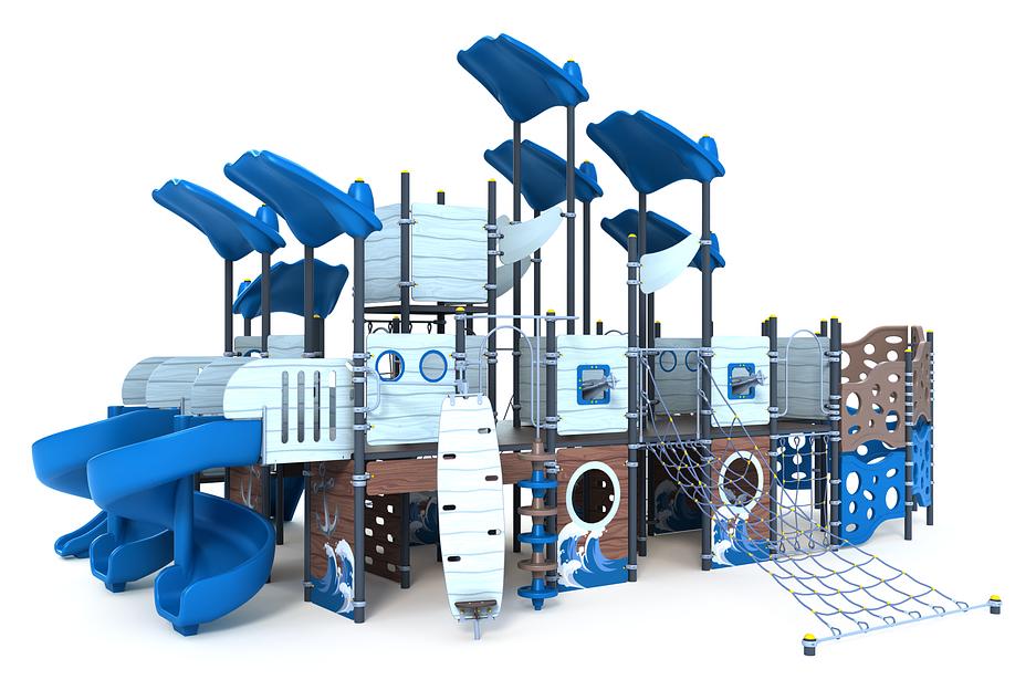 Игровой комплекс «Летучий голландец» (ДГ-076), под заказ ОПТ фото 2