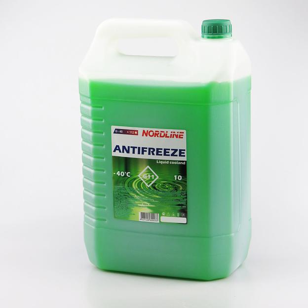 NORDLINE Антифриз G11 зеленый 10 кг фото 3